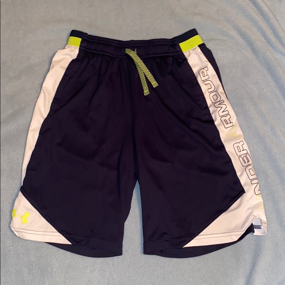 SOLD under armour boys shorts XL